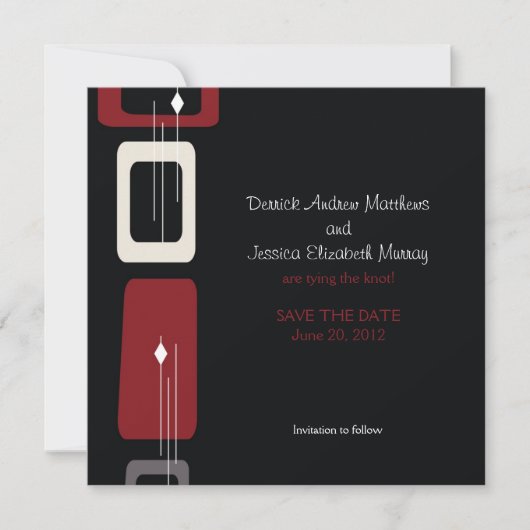 Save The Date Berlin Sauvez la date : brique (Devant)