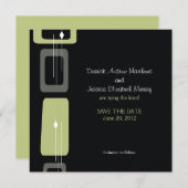 Save The Date Berlin Sauvez la date : Lime (Devant / Derrière)