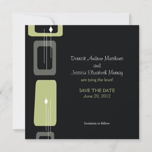 Save The Date Berlin Sauvez la date : Lime (Devant)