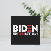 Save The Date biden Make China Great Again (Debout devant)