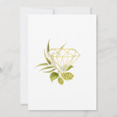 Save The Date Bière Saules Verdure et Or (Dos)