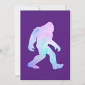 Save The Date Bigfoot aquarelle (Devant)