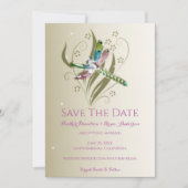 Save The Date Bijoux libellule Enregistrer La Date Annonce (Devant)