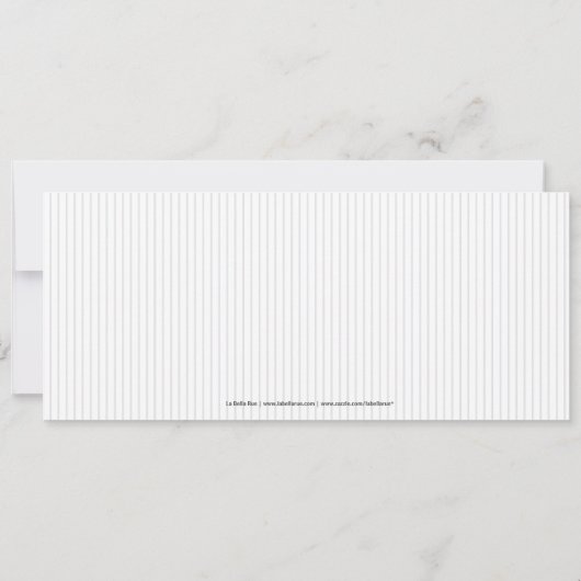 Save The Date Billet de baseball Enregistrer la date (Dos)