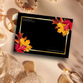 Save The Date Black Magic rencontre Rustic Golden Autumn Mariage