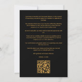 Save The Date Black Sophisticated Minimal Photo Elegant Script (Dos)