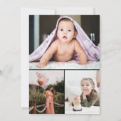 Save The Date Black White Calligraphy Graduation (Dos)