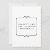 Save The Date BLANK Your Design Here - Enregistrer La Date (Devant)