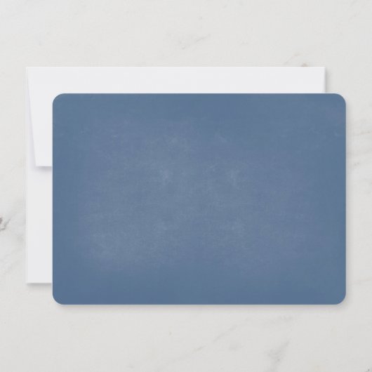 Save The Date bleu amour coeur arbre rustique enregistrer les ca (Dos)