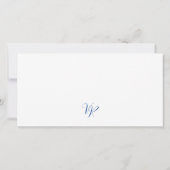 Save the date Boarding pass invitation Kaart (Achterkant)