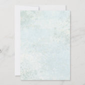 Save The Date Bohème Aquarelle Floral Vache Crâne Mariage (Dos)