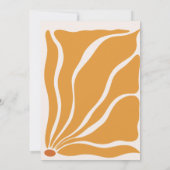 Save The Date Boho Chic Retro Floral Mariage (Dos)