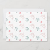 Save The Date Boho Love Enregistrer la date (Dos)