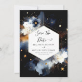 Save The Date Boho Lovely Mariage céleste (Devant)