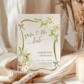 Save The Date Boho Pampas Mariage Grass Sauvez la date