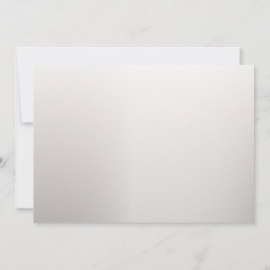 Save The Date Boho White Orchidée Fleurs Blue Moon Elegant Party (Dos)