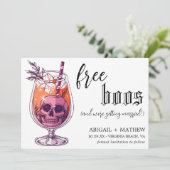 Save The Date Boisson drôle gratuite Photo d'amis de l'enfer Mar (Debout devant)