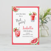 Save The Date Boissons de la Piscine de pastèque (Debout devant)