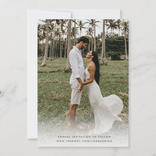 Save The Date Boissons Gratuites Dit Je Fais Arch Photo Plage Ma (Dos)