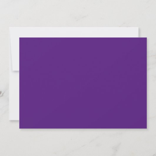 Save The Date Boissons Gratuites Mariage Décontracté Violet Enre (Dos)