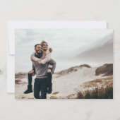 Save The Date Boissons Gratuites Plage Destination Mariage (Dos)