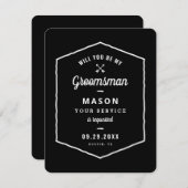 Save The Date Boîtier de proposition du fabricant de flèches (Devant / Derrière)