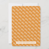 Save The Date Bold Retro Vibes Saguaro Mariage du désert du pays (Dos)