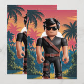 Save The Date Bonjour été (Devant / Derrière)