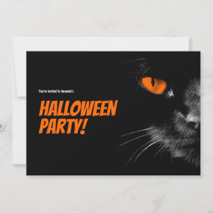 Save The Date Bonjour Ténèbres Yeux Orange Halloween