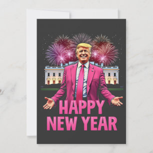 Save The Date Bonne année Eve Trump Résolution 2025