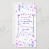 Save The Date Bonne fête d'anniversaire 01 (Dos)