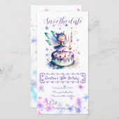 Save The Date Bonne fête d'anniversaire 01 (Devant / Derrière)