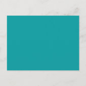 Save the Date Book Mark Favors Zwart Blauwgroen Da Aankondigingskaart (Achterkant)
