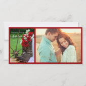 Save The Date Boots de cowboy Rose rustiques Mariage Sauvez la d (Devant)