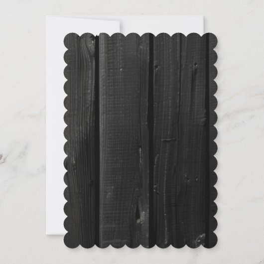 Save The Date Boots ou Bows ? Seul le bébé sait ! (Dos)