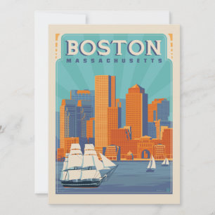 Save The Date Boston, Massachussetts   Enregistrer la date - Pho