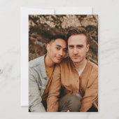 Save The Date Boule à neige du marié (Dos)