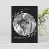 Save The Date Bouquet de verdure (Debout devant)