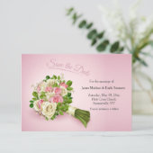 Save The Date Bouquet Enregistrer la Date (Debout devant)