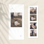 Save The Date Bouquet nuptial croquis dossier Signet plié