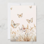 Save The Date Bouteilles De Pré Aquarelle Enregistrer La Date (Dos)