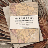 Save The Date Brésil Destination Mariage Pack Vos Sacs