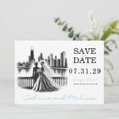 Save The Date Brides de Chicago (Debout devant)