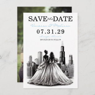 Save The Date Brides de Chicago