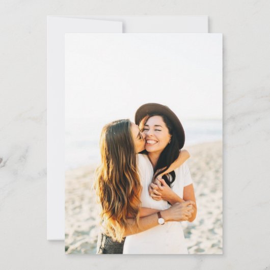 Save The Date Brides Mariage Tarot (Dos)