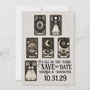 Save The Date Brides Mariage Tarot