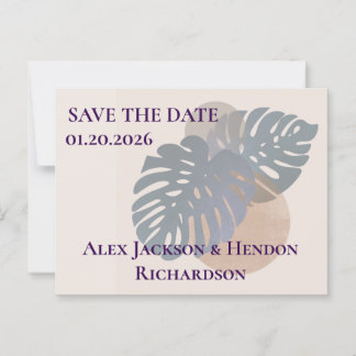 Save the date briefkaart