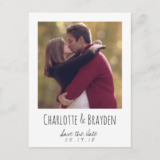 Save the Date Briefkaart (Voorkant)