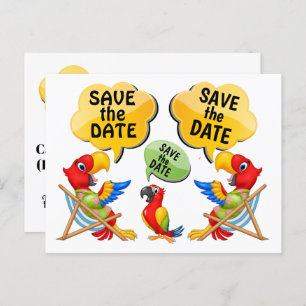 Save the date briefkaart