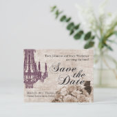  Save the Date Briefkaart (Staand voorkant)